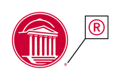 Example of Dallas Hall icon and registered trademark usage